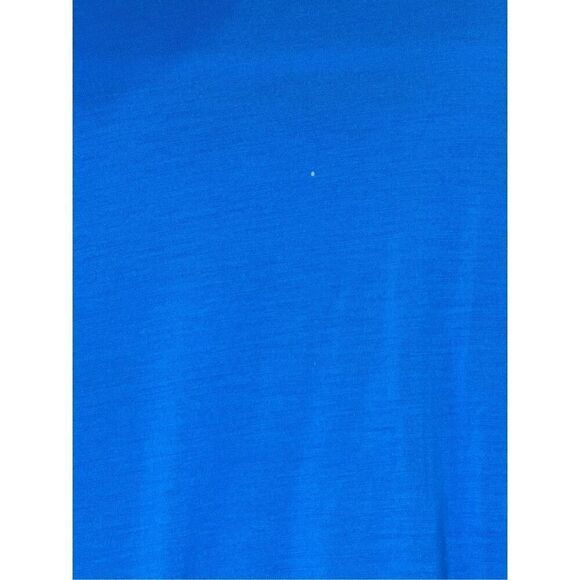 Lululemon St Moritz Turtleneck Blue with Black sleeves Merino Wool - Picture 2 of 6